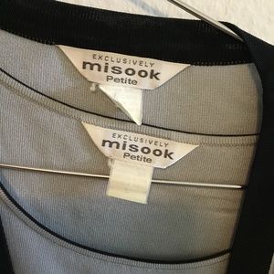 Misook 2 piece set size Petite XL, new without tag
